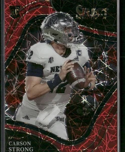 2022 Panini Select Draft Picks #111 Carson Strong Red Lazer Prizm - Picture 1 of 2