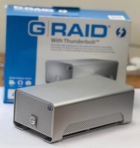 GTECH GRAID Thunderbolt 4TB HARD DRIVE working, little used, boxed - Picture 1 of 2