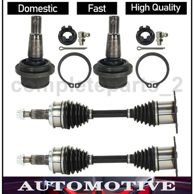 4 Ball Joint CV Axle Shaft Fits Chevrolet Avalanche 1500 5.3L - Image 1 of 3
