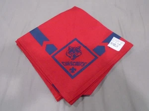 OFFICIAL CUB SCOUT UNIFORM #646292  WOLF NECKERCHIEF BRAND NEW - Picture 1 of 1