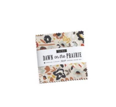 Moda Dawn On The Prairie By Fancy That Design Mini Charm Pack Floral Leaf Fabric - Image 1 of 4