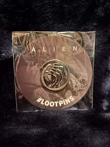 NWT Loot Crate Alien Covenant Facehunger Pin - Picture 1 of 2
