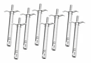 Stainless Steel Gas Lighter For Kitchen Gas Stove Uses Silver 8 Pcs - Picture 1 of 6