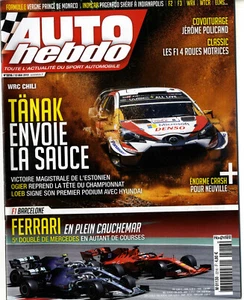 AUTO HEBDO Nr. 2216 15.05.2019 GP SPANIEN WRC CHILE ELMS MONZA F2 BARCELONA - Bild 1 von 1