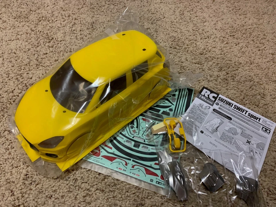 58679 Tamiya Suzuki Swift Sport Body Set Painted M04/M05/M06/M03R/M07/M08 - Image 1 of 4