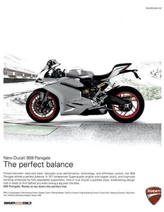 2016 Ducati 959 Panigale glossy ad - cover stock - Roadracing World 2017 - Picture 1 of 1