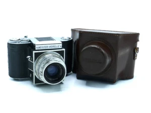 Vintage Meister-Korelle 6x6 + Primotar 85mm 3.5 red V Meyer-Optik Görlitz READ - Picture 1 of 6