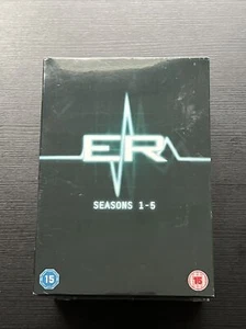 ER: Seasons 1-5 DVD (2016) Anthony Edwards cert 15 5 discs ***NEW*** Great Value - Foto 1 di 5