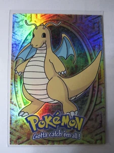 POKEMON NEUF ★ CARTE TOPPS #148 DRAGONITE FOIL BLUE LOGO ★ E12 OF 12 1999 MINT - Picture 1 of 7