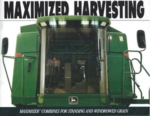 Farm Combine Brochure - John Deere - 9400 9500 9600 - c1989 (F5795) - Picture 1 of 1