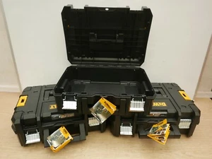3 X DeWALT dwst1 70703 empty tstak flat top storage cases no liner - Picture 1 of 2