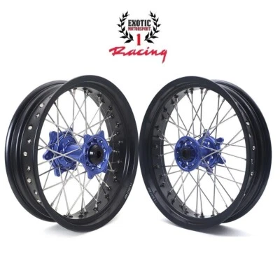Yamaha YZ125 YZ250 1999-2022 YZ125X 2020-24 YZ250X 2017-2022  Supermoto Wheels - Image 1 of 4