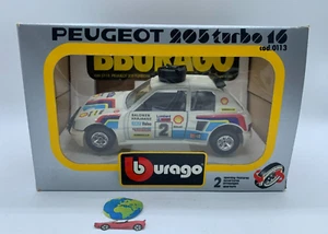 Bburago Peugeot 205 Turbo 16, scala 1:24 - 1:25, (2746), vintage - Foto 1 di 5