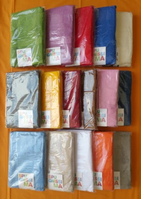 ASCIUGAMANI BAGNO CALEFFI SET 1+1VISO+OSPITE TELODOCCIA SPUGNA 100%COTONE 450 GR - Immagine 1 di 4