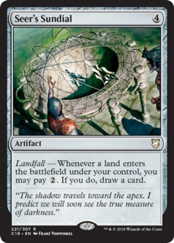 x1 Seer's Sundial R MTG Commander 2018 M/NM, English - Image 1 of 1