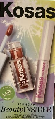 Sephora Beauty Insider Kosas Wet Lip Oil Gloss & Air Brow Clear Birthday Gift - Image 1 of 4
