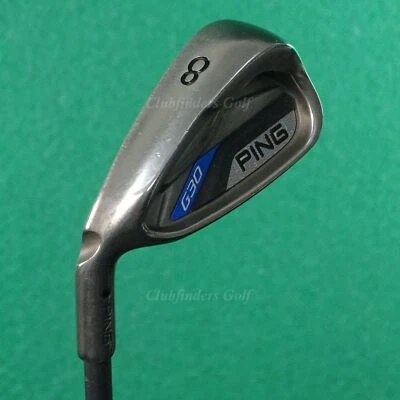 LH Ping G30 Punto Negro Único 8 Hierro Fábrica TFC 419 Grafito Suave Regular Foto 1 de 3
