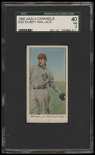 1909 Nadja Caramels (E92)  Bobby Wallace  SGC 3
