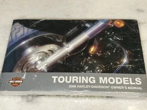 NEW GENUINE HARLEY DAVIDSON 2006 TOURING MODELS OWNERS MANUAL # 99527-06D SEALED - Bild 1 von 11