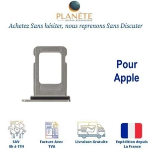Tiroir Carte Sim Blanc Pour Apple iPhone 12 Pro (A2341 A2406 A2407 A2408) - Photo 1 sur 1