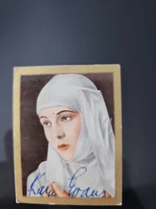 Karta "Buhnenstars und Ihre Autogramme" Gold Saba#101 Karin Evans - Zdjęcie 1 z 2