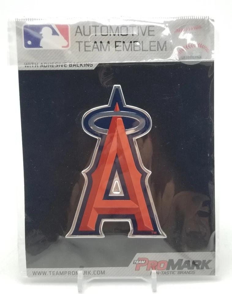 Team ProMark LOS ANGELES ANGELS Automotive Team 3D Aluminum Emblem MLB New NOS - Image 1 of 4