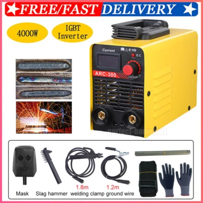 110V 300AMP Mini IGBT ARC Welding Machine Inverter DC MMA Electric Welder Stick - Image 1 of 4