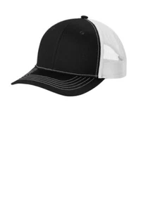Port Authority YC112 Youth Breathable Adjustable Snapback ComfortTrucker Cap - Picture 1 of 32