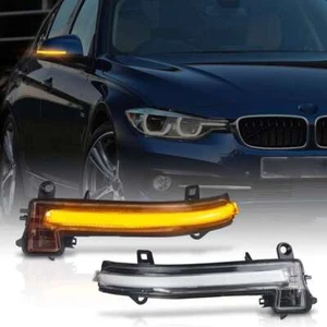 Espejo retrovisor exterior intermitente LED adecuado para BMW Serie 2 | F22, F23 | desde 2014> | CRISTAL TRANSPARENTE - Imagen 1 de 9