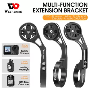 Rower Komputer Uchwyt Kamera Światło GPS Uchwyt rowerowy do Bryton Garmin GoPro - Zdjęcie 1 z 23