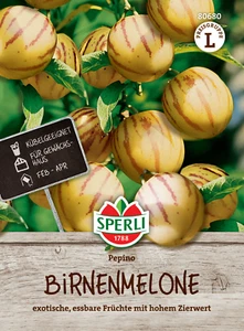 Birnenmelone 'Pepino' - Solanum muricatum, Samen 80680 - Afbeelding 1 van 2