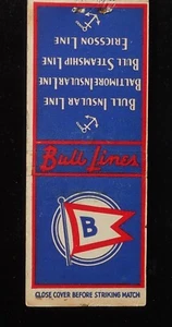 1930s SHIPPING Bull Lines Insular Line Baltimore Insular Steamship Ericsson Line - Picture 1 of 2