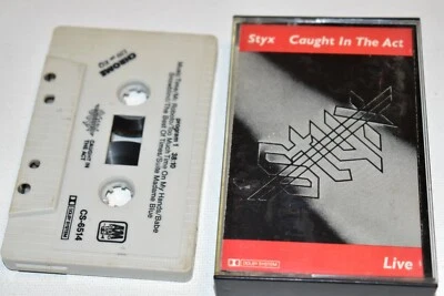 Caught in the Act by Styx (Cassette, Jul-1991, A&M (USA)) Vintage - Image 1 of 4