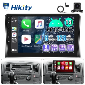 Radio 8 núcleos 6+128 GB CarPlay Android 13 navegación WIFI para VW T5 Transporter Multivan - Imagen 1 de 16