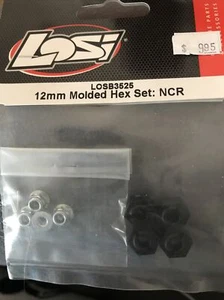 Losi Racing LOSB3525 12mm Molded Hex Set NCR - Picture 1 of 5