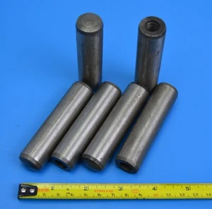 6 x ausziehbarer Dübelstift 20 mm x 80 mm gehärtet mit Luftflach / Innengewinde. - Bild 1 von 4