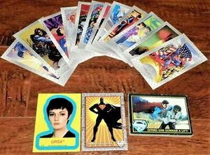 SUPERMAN LOTS SETS-1993 SKYBOX #0 RETURN OF PROMO, 1983 DC COMICS, URSA STICKER+ - Picture 1 of 12