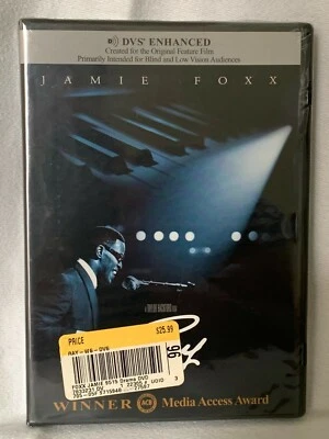 Ray DVD Jaime Foxx - NEW - DVS Enhanced for Blind and Low Vision Audience Foto 1 de 3