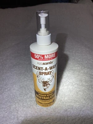 Hunters Specialties Scent Away Odorless Max Spray 12oz Original Discontinued - Image 1 of 4