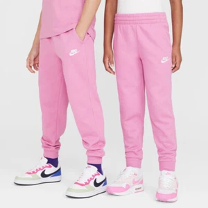 YOUTH UNISEX NIKE SPORTSWEAR CLUB FLEECE JOGGERS_FLAMINGO FD3008-646-SIZE M - Picture 1 of 2