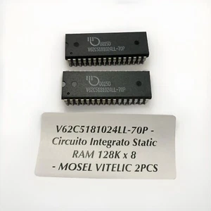 V62C5181024LL-70P - Circuito Integrato Static RAM 128K x 8 - MOSEL VITELIC 2PCS - Imagen 1 de 2