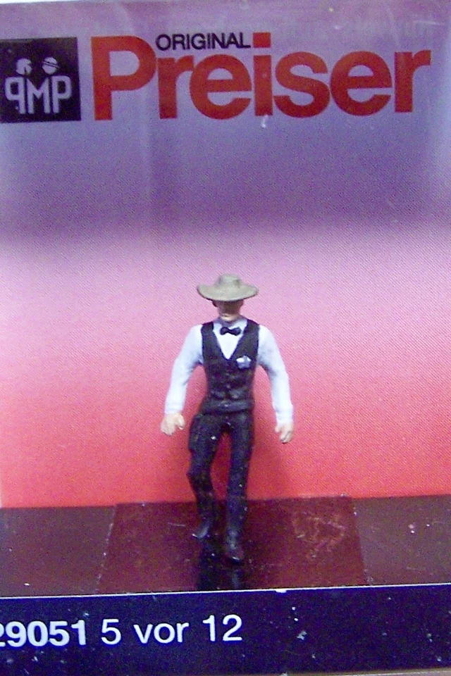 HO Preiser Individual Figure 29051 Old West SHERIFF   ( SHIPS from CHICAGO ) - Image 1 of 1