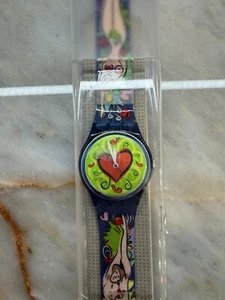 SWATCH UHR GN176 LOVE BITE 1998 ORIGINAL NEU NIE GEÖFFNET - Bild 1 von 4