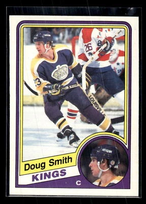 1984-85 O-Pee-Chee #91 Doug Smith "Set Break" Mint Los Angeles Kings - Image 1 of 2