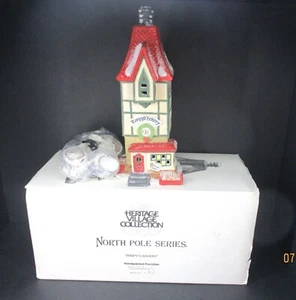 Dept 56 North Pole Series Rimpy's Bakery W/ Lighting Element New Retired - Picture 1 of 7