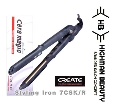 CREATE Cera Magic CR2003-7CSK Plancha Volumen Rápido Rizos Cabello Tipo Redondo HECHO EN COREA Foto 1 de 4