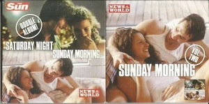 SATURDAY NIGHT/SUNDAY MORNING - 2 DISCS - VARIOUS ARTISTS - SUN PROMO MUSIC CDS - Bild 1 von 2