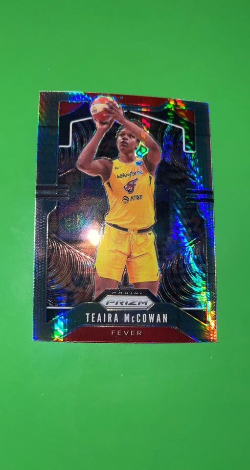 2020 WNBA Panini Prizm TEAIRA MCCOWAN Hyper Card - Image 1 of 1
