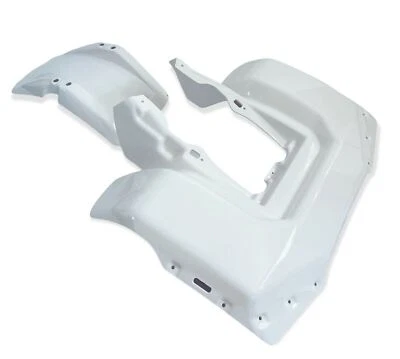 Guardabarros delantero y trasero de plástico de alta resistencia KTX PRO para Honda ATC200S 85-87 blanco Foto 1 de 2
