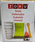 ZOKU TOOLS Quick POP Popsicle Maker (MISSING Siphon & Heart and Star Stencils)
